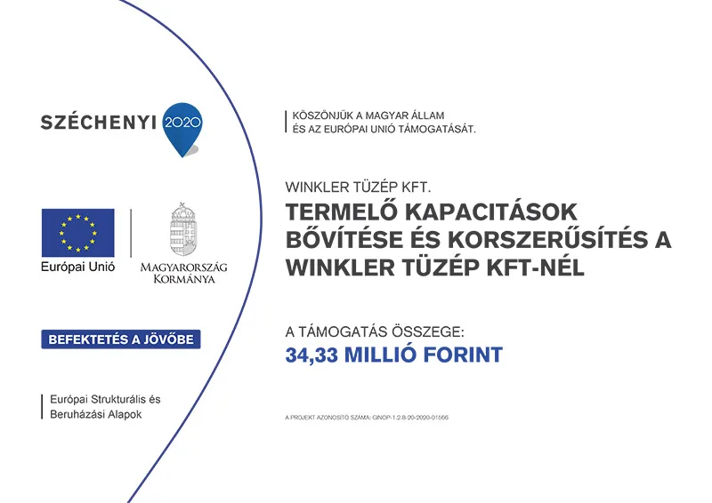 EU pályázat - Winkler Tüzép